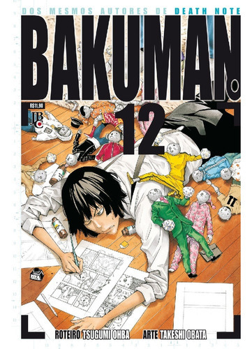 Bakuman - Volume 12, De Tsugumi Ohba., Vol. 1. Editora Jbc, Capa Mole Em Português, 2012