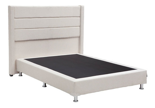 Cabecera Individual Dicasa Lugo Beige + Box Dicasa Dolum
