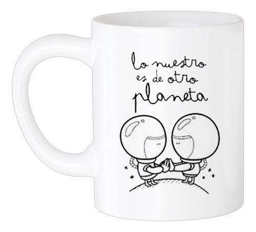 Taza Ceramica Personalizada Parejas San Valentin Mod 01 En