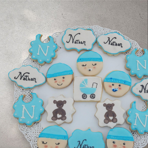Galletitas Decoradas Para Tu Mesa Dulce De Baby Shower