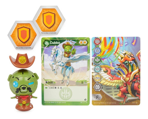 Bakugan Cubbo - Sheriff Cubbo Verde