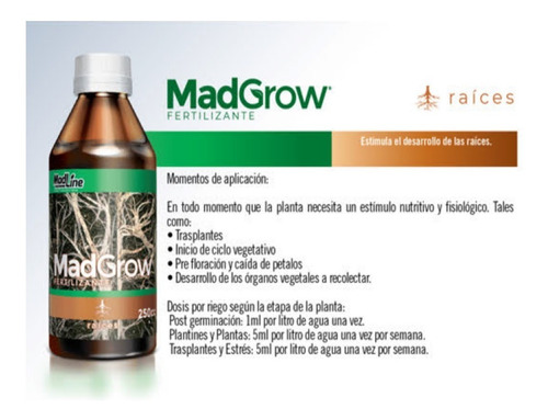 Imagen 4 de 7 de Kit Mad Line Cultivo 3 Indoor Autofloreciente/ Regulares