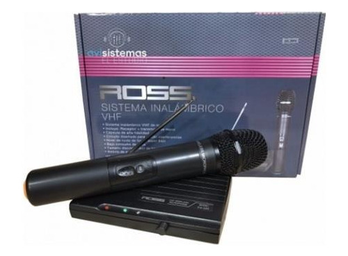 Microfono Ross Fv-302 Inalambrico