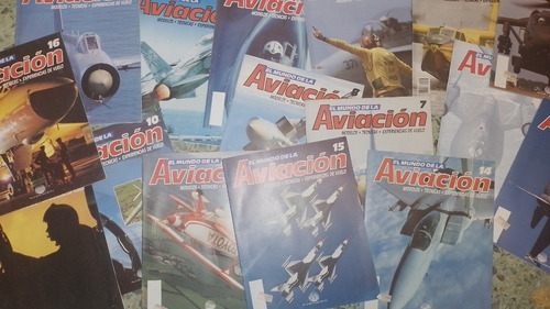 Lote De 17 Revistas - Historia De La Aviacion - Año 1992