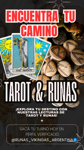 Lecturas De Tarot, Runas, Videncia Y Sanaciones Esotéricas