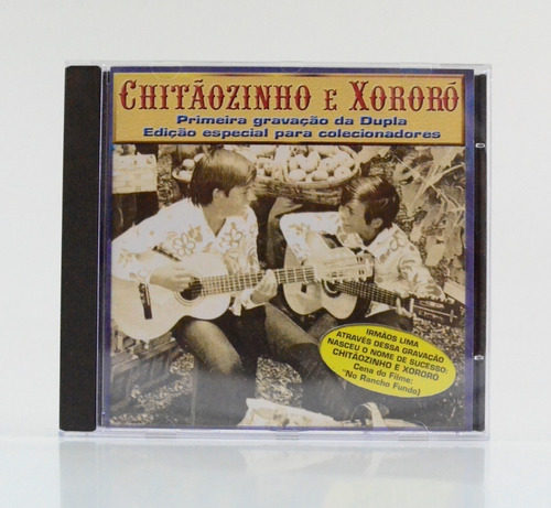 Cd Chitãozinho E Xororó - Primeira Gravação Da Dupla