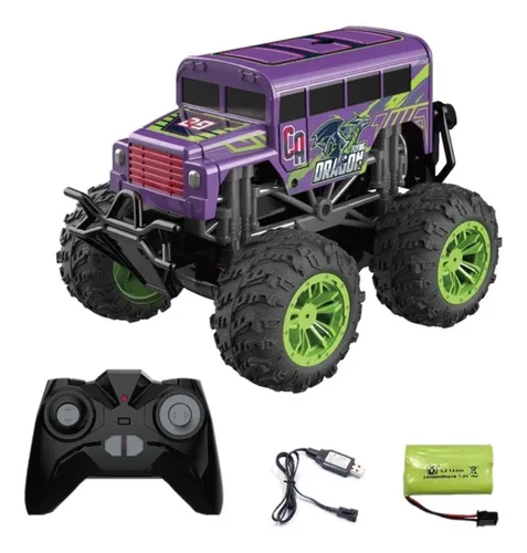 comprar Auto C\u002Fr 4x4 Colorful 1:18 Luz Sonido Y Vapor Giro 360-2,4gh