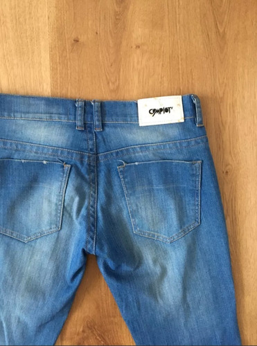 Jean Mom Mujer Tiro Bajo De Complot