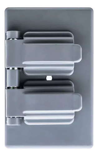 3 Pack Difus Placa Exterior Gris Resistente 2 Contactos 10 A 110v Gris