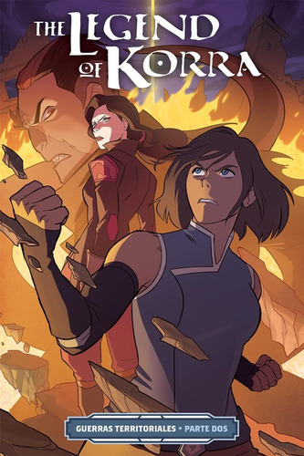 The Legend Of Korra Guerras Territoriales 2, De Michael Dante Dimartino. Editorial Kamite, Tapa Blanda En Español, 2019