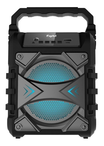 Parlante Fujitel Recargable Bt 5w 4 Negro Bluetooth