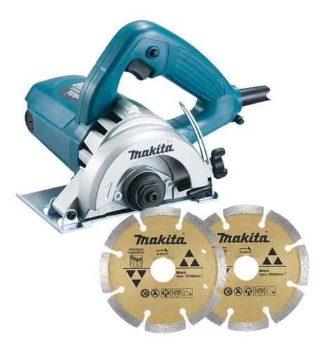 Serra Mármore 110mm  4100nh3zx2 Com 2 Discos - Makita - 220v