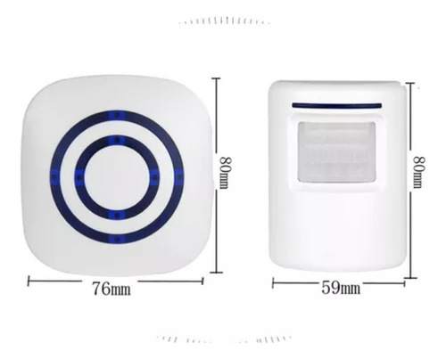 Campainha De Entrada Com Detector De Movimento