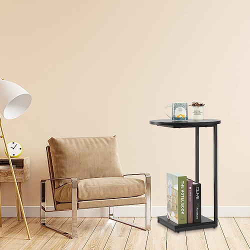 Dclrn Small End Table, C Table End Table Para Sofá, Round Co
