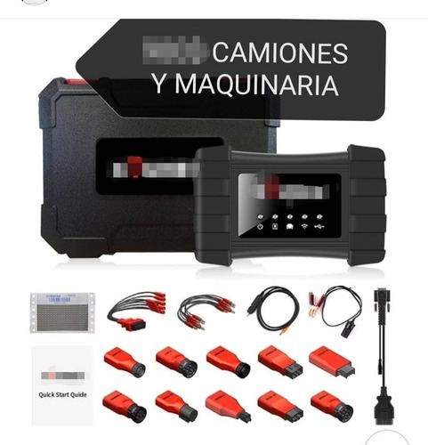 Escaner Camiones Maquinaria 12 V 24v Pesado  