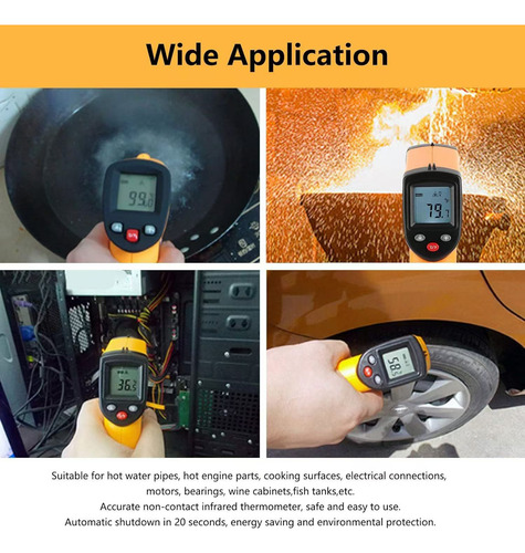 Para Termómetro Industrial De Temperatura Automotriz Para