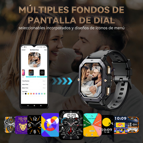 Reloj Inteligente Cubot Smartwatch C28 Resistente Al Agua