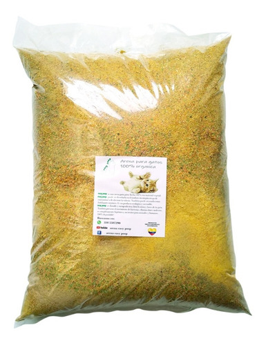 Arena Sanitaria Easy Poop Gatos Biodegradable Ecológica 5 Kg
