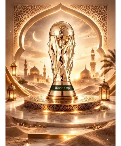 Perfume Árabe World Cup 2026 Zakat 80ml Edp Cítrico Frutado