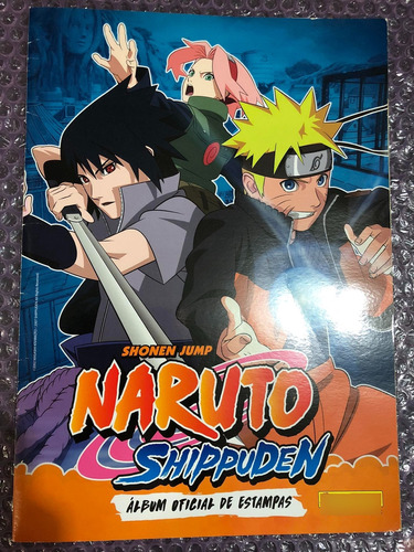Álbum Panini Naruto Shippuden 2007