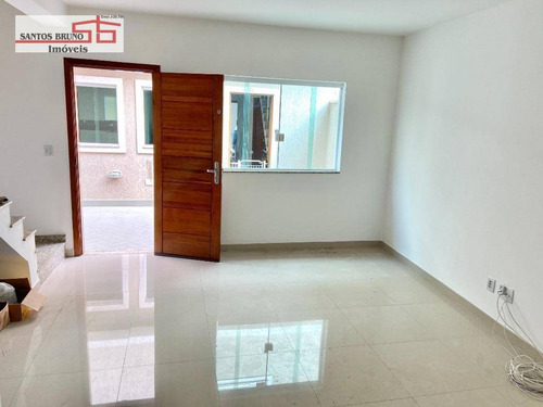 Imagem 7 de 22 de Oportunidade! Belo Sobrado(novo) Em Condomínio Fechado De 02 Suítes Quintal E 02 Vagas Em Excelente Localização No Bairro Do Limão - So0211