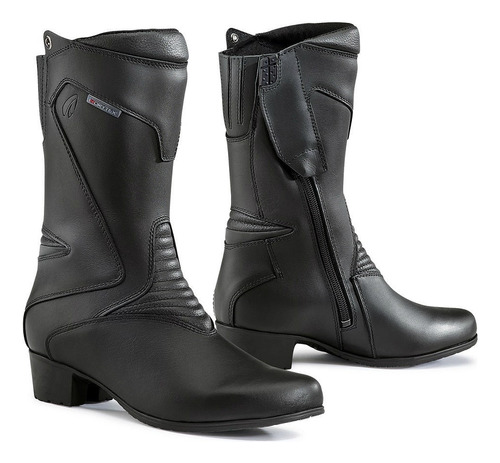 Botas Cuero Para Moto Forma Dama Ruby