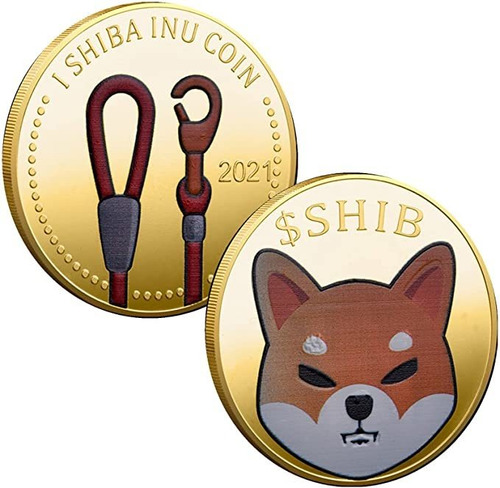 Moneda Conmemorativa Shibcoin De Oro De 1 Oz Chapada En Oro.