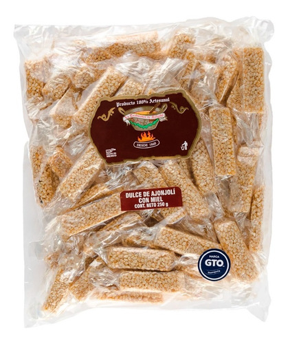 4 Dulces De AjonjolĂ Con Miel 250 G Tradicional De Salgado