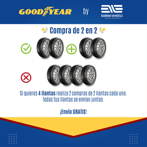 Kit De 4 Llantas 245/45zr20 99y Goodyear Eagle Rs-a2 Auto