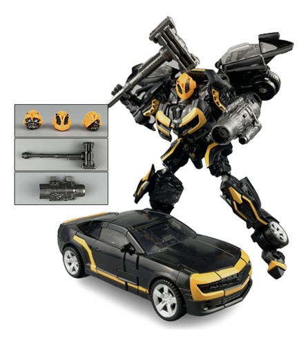 E Transformers Chevrolet Camaro Deformable Miniatura Coche E