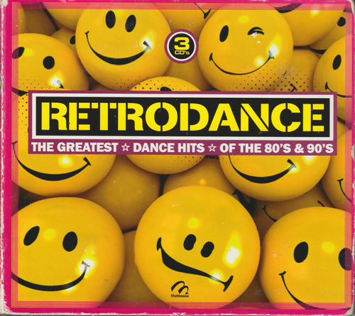 Retrodance The Greatest Dance Hits Of The 80's & 90's 3 Cd's