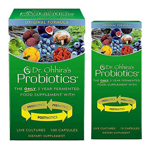 Probioticos De Dr. Ohhira, Formula Original, 100 Capsulas Co