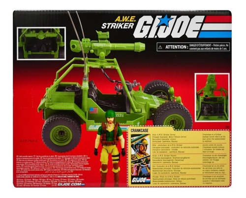 Vehículo Gi Joe Combate A.w.e. Striker