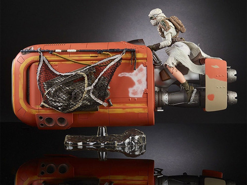 Star Wars Black Series Figura Rey's Speeder 6 Pulgadas