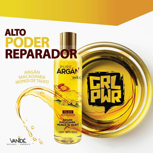 Óleo Reparador Pure Argán 2 Piezas