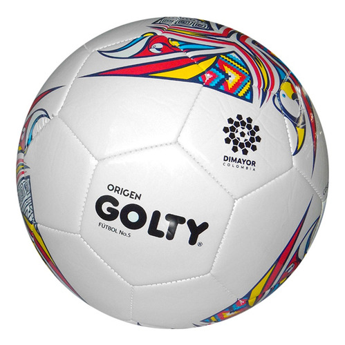 Balón De Fútbol Golty Origen No Profesional No.5-blanco