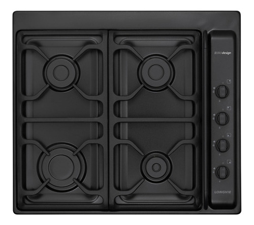Imagen 3 de 9 de Combo68 Longvie Horno He6900g + Anafe A6600gf