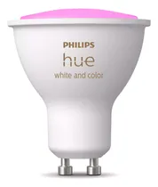 Comprar Philips Hue Lampara Foco Dicroico Led Inteligente Bluetooth y WI-FI, luz blanca y de colores RGB Gu10 4.3w 350lm