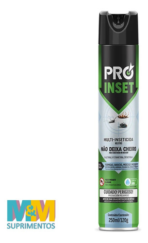 Multi Inseticida Pro Inset Sem Cheiro 250ml Insetos