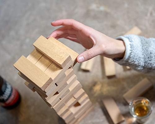 Buzzed Blocks Juego De Beber Para Adultos: 54 Bloques Con Y