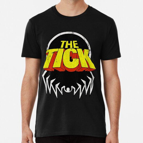 Remera Distressed The Tick Logo Algodon Premium