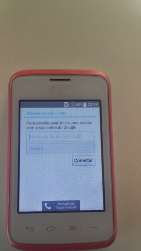 Celular LG D100f Com Conta Google