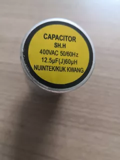 Capacitor Sh. H 400vac 12.5 Uf 50/60hz