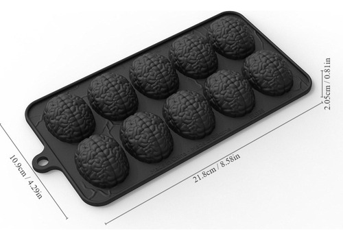 Molde De Chocolate Para Cerebro Molde De Gelatina Para Cereb