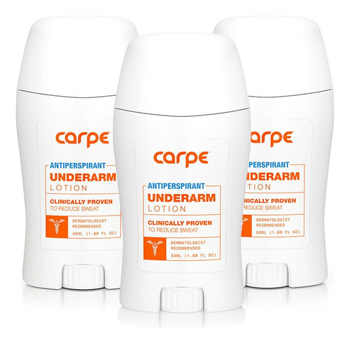 Desodorante Antitranspirante Carpe Underarm Hiperhidrosis 