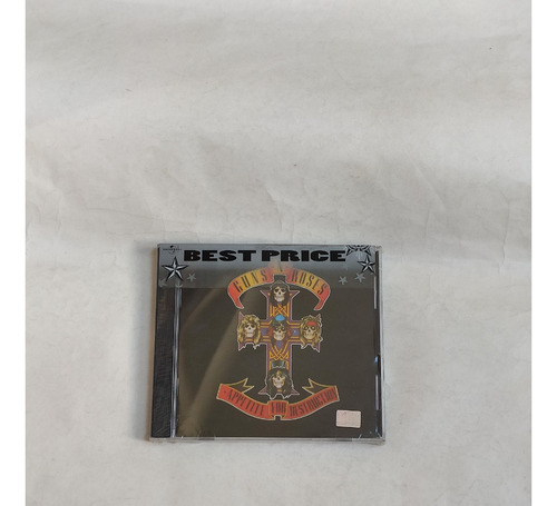 Cd Guns And Roses Appetite For Destruction Cerrado 