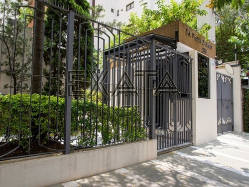 Imagem 16 de 30 de Apartamento À Venda Em Moema Índios Reformado, Com 102m² De Área Útil, 2 Suítes E 2 Vagas De Garagem. - Ap01034 - 70085102