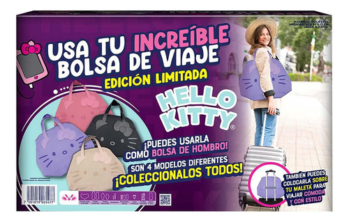 28 Toallas Nocturnas Saba + Bolsa Hello Kitty