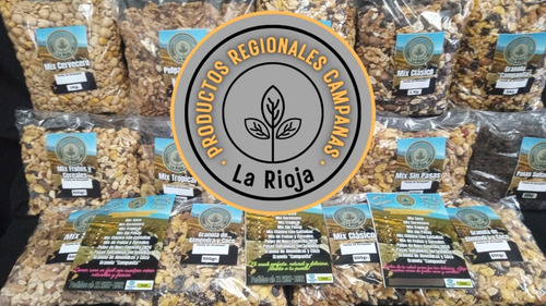 Crunch Mix Sin Pasas: Frutas Y Granola X 500 Gr