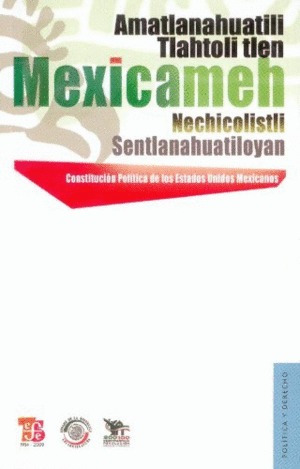 Libro Amatlanahuatili Tlahtoli Tlen Mexicameh Nechicolistli